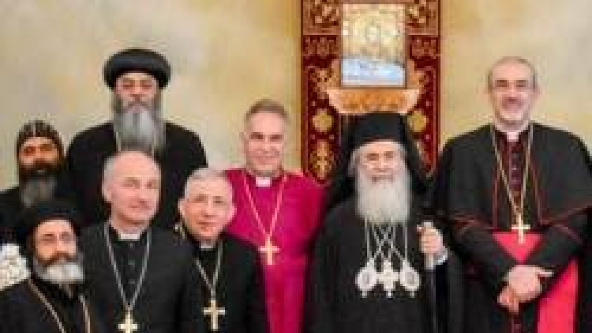 Los Patriarcas y líderes cristianos de distintas iglesias de Tierra Santa están acostumbrados a emitir comunicados conjuntos - en este caso contra la exposición insultante de Haifa