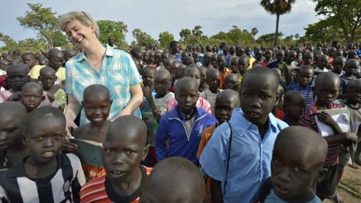 Orla Treacy lleva desde 2006 en lo que hoy es Sudán del Sur realizando una obra ahora reconocida por EEUU