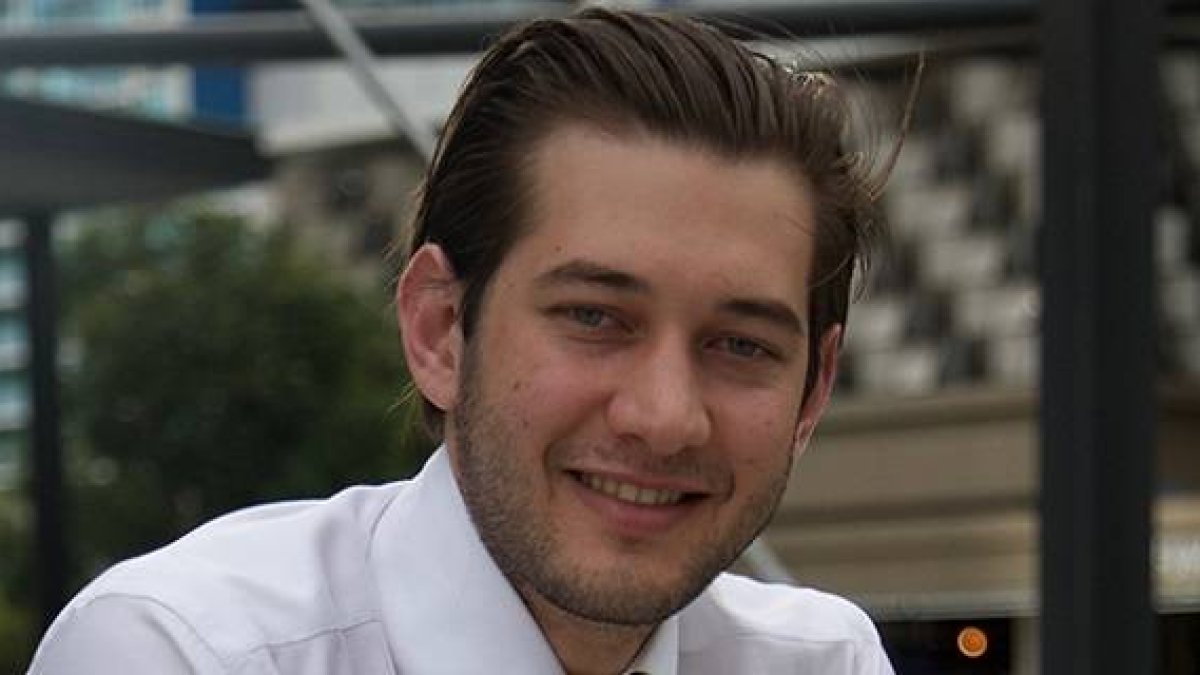 Carlton Sinn fue bautizado y recibió su Primera Comunión este pasado mes de noviembre