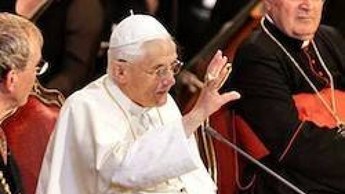 Benedicto XVI, en la Universidad de Ratisbona/Regensburg, donde pronunció uno de los discursos clave de su pontificado, sobre la relación entre la razón, la ciencia y la fe.