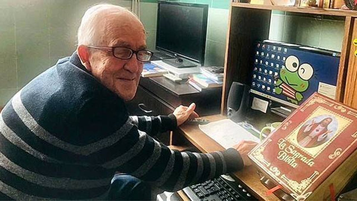 Guillermo Ospina quiere evangelizar hasta su último día, ayudando a quienes acuden pronto al juicio de Dios.