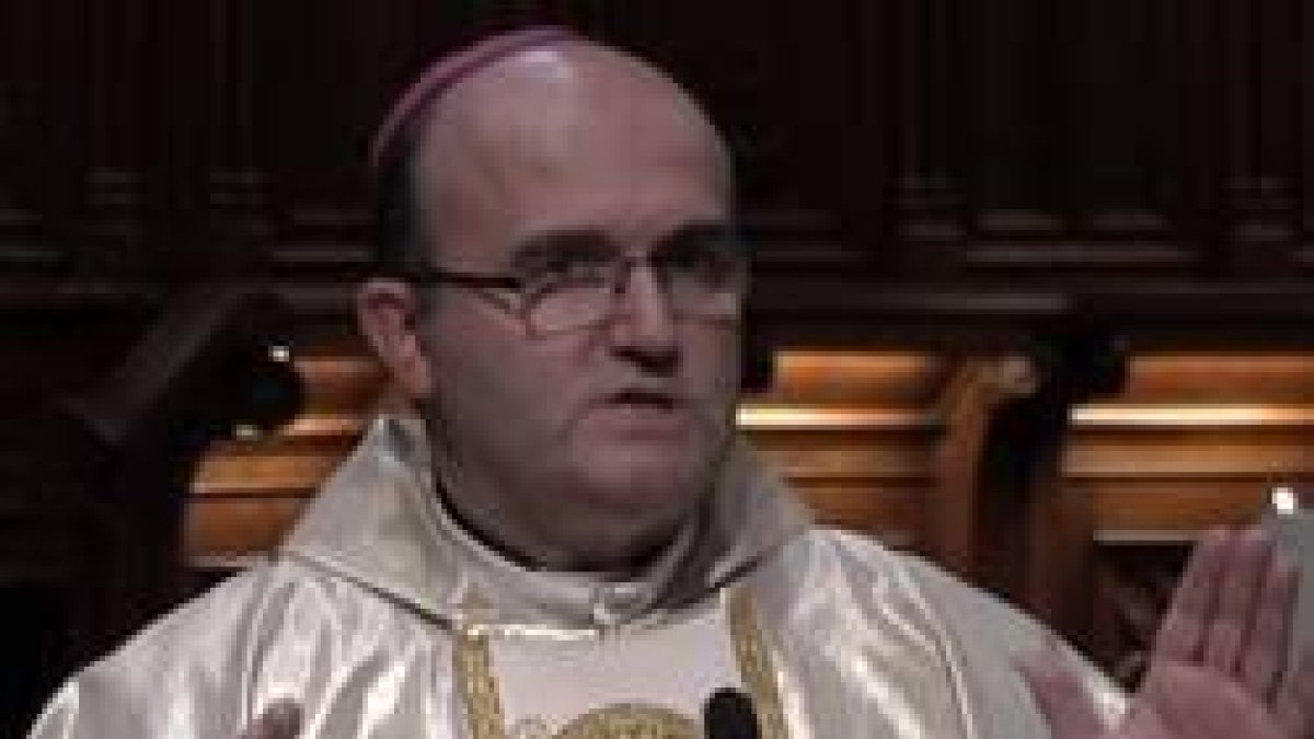 Munilla realizó la homilía durante la celebración de la misa en la solemnidad de Cristo Rey del Universo