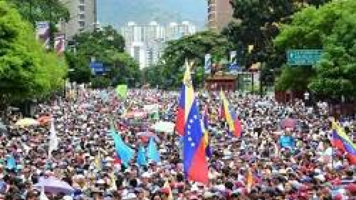 Se espera que la marchas contra Maduro reúnan a millones de personas en Venezuela