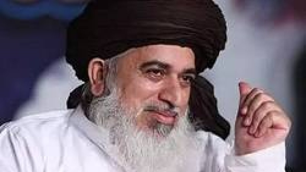 Khadim Hussain Rizvi es el presidente y fundador de Tehreek-e-Labbaik Pakistan, el partido islamista que lideró las protestas contra Asia Bibi