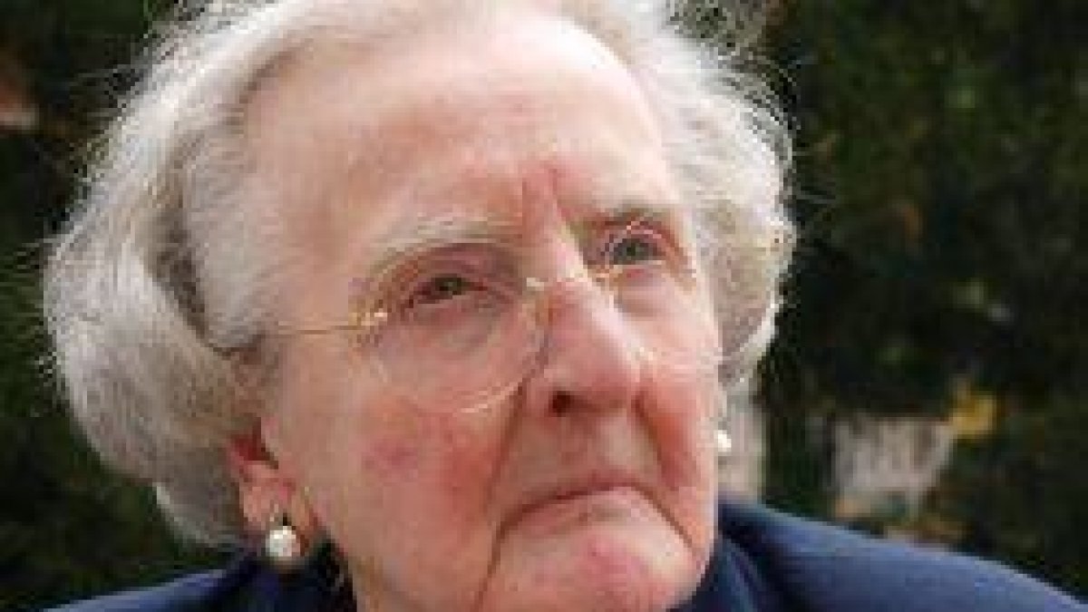 Madre Trinidad, fundadora de la Obra de la Iglesia, en una foto de 2010 - actualmente tiene 90 años