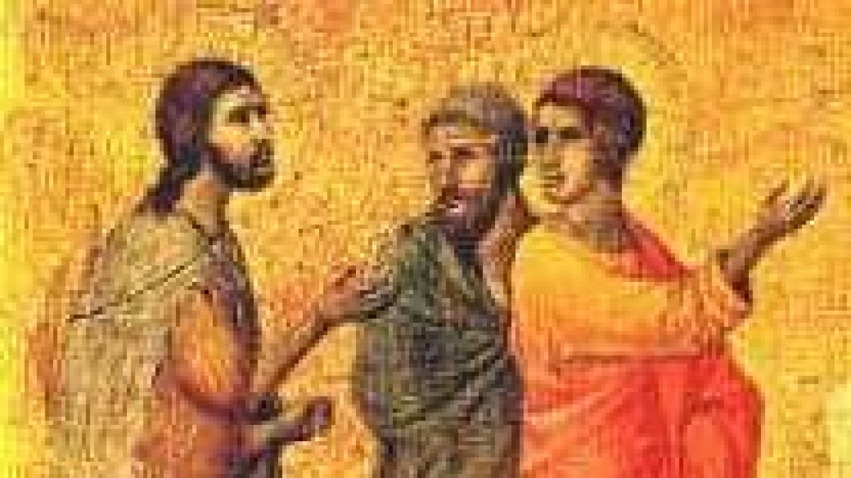 Lo reconocieron al partir el pan