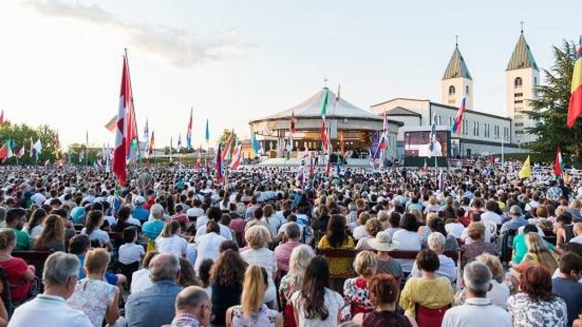 El Festival de la Juventud ha reunido en Medjugorje estos días pasados a más de 80.000 personas / Fotos- Centro Medjugorje
