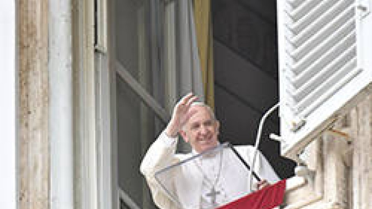 El Papa Francisco en el Regina Coeli del domingo de la Divina Misericordia