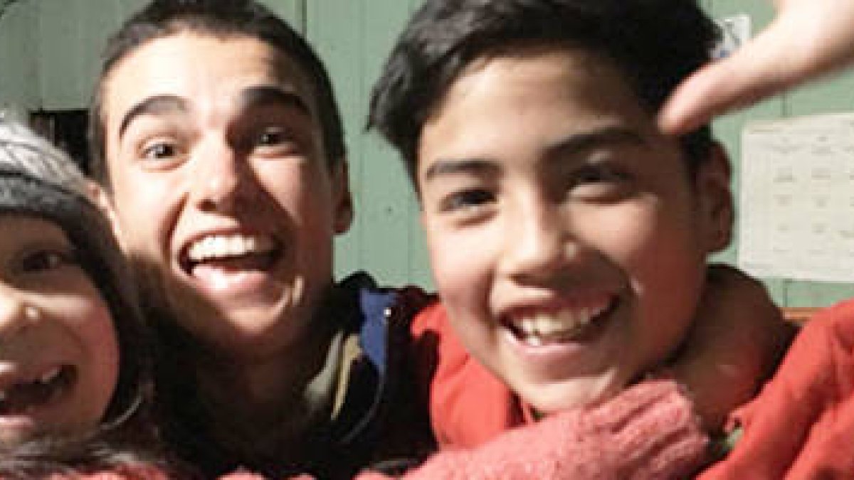 Jaime, un universitario español, misionero durante el pasado verano en Chile