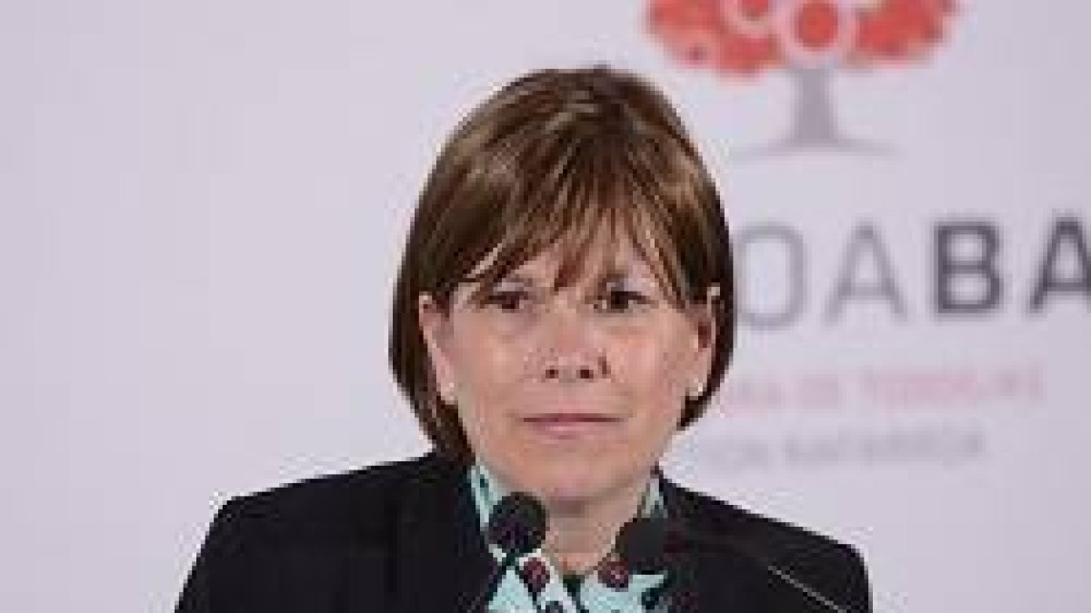 Uxue Barkos ha sido presidenta de Navarra y actualmente es diputada y líder de Geroa Bai