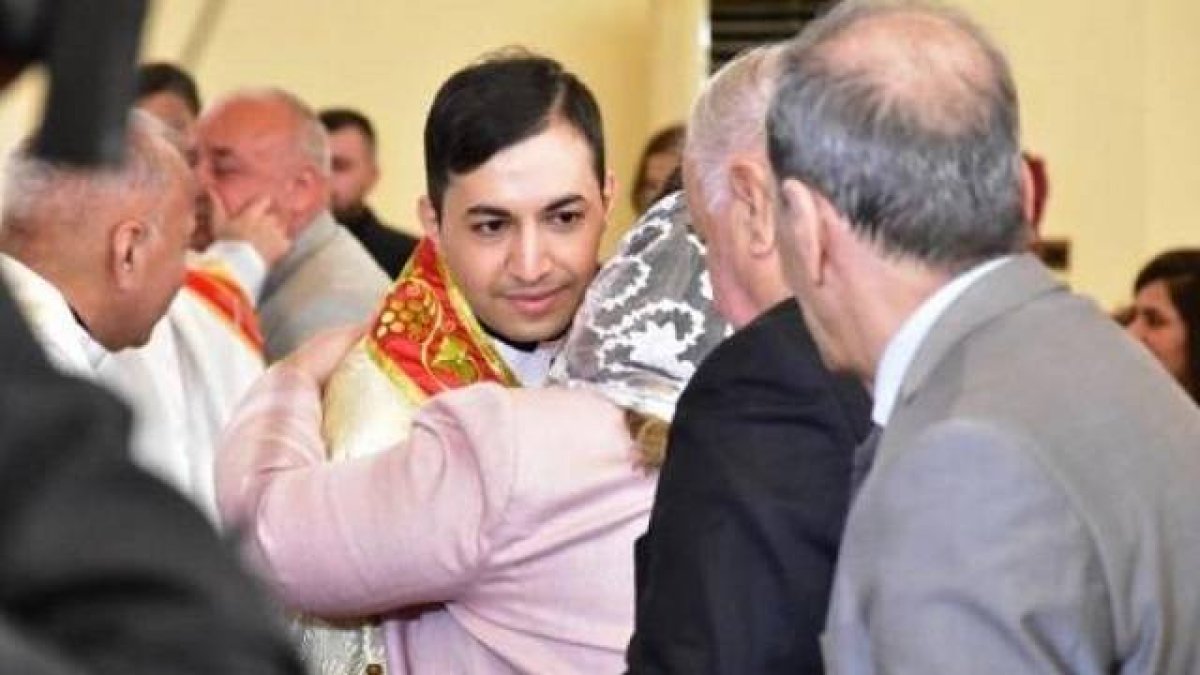 El padre Shamil desarrollará su labor como sacerdote en la catedral de San José, en Bagdad/ Fotos- AsiaNews