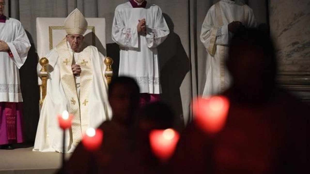 El Papa Francisco celebró la Eucaristía en la basílica de San Pedro / Fotos- Vatican Media