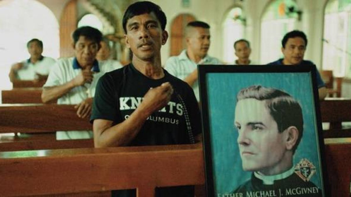 Jeffrey Rentegrado es miembro de los Caballeros de Colón y un orgulloso católico / CNS photo/Spirit Juice, cortesía de los Caballeros de Colón