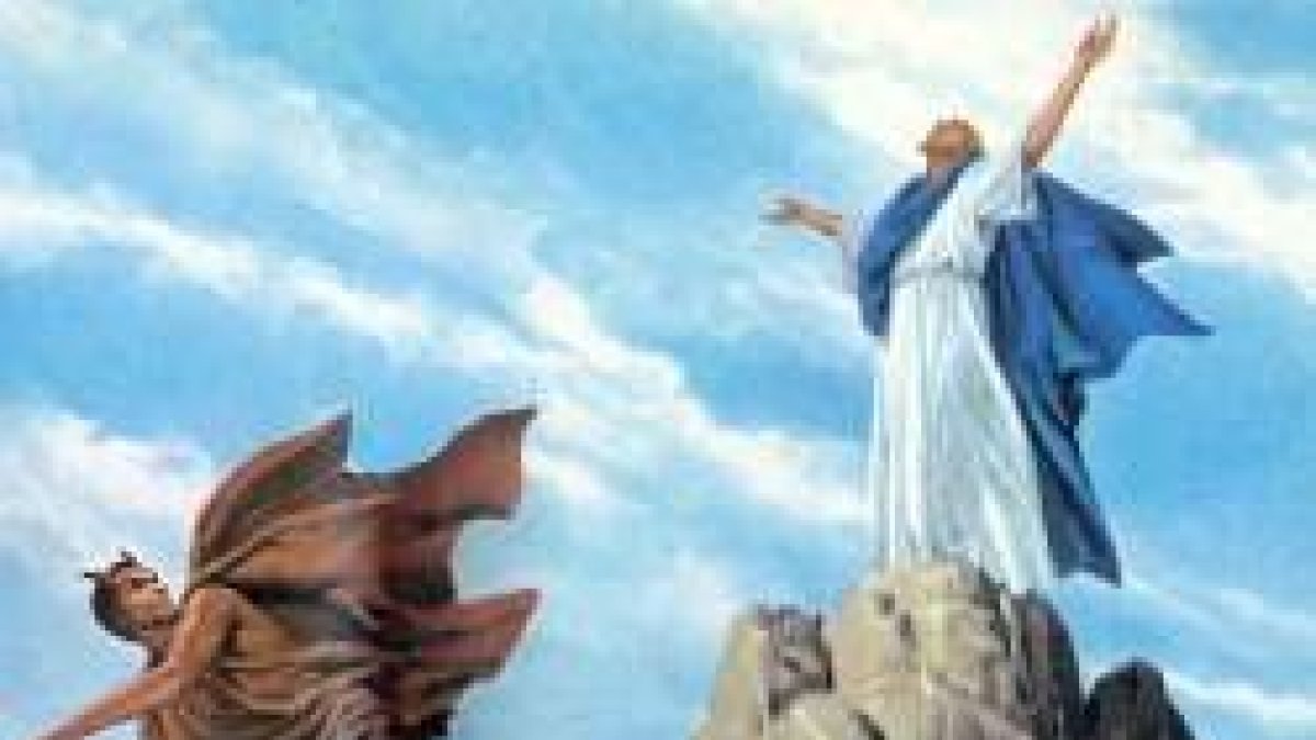 El tentador se le acercó