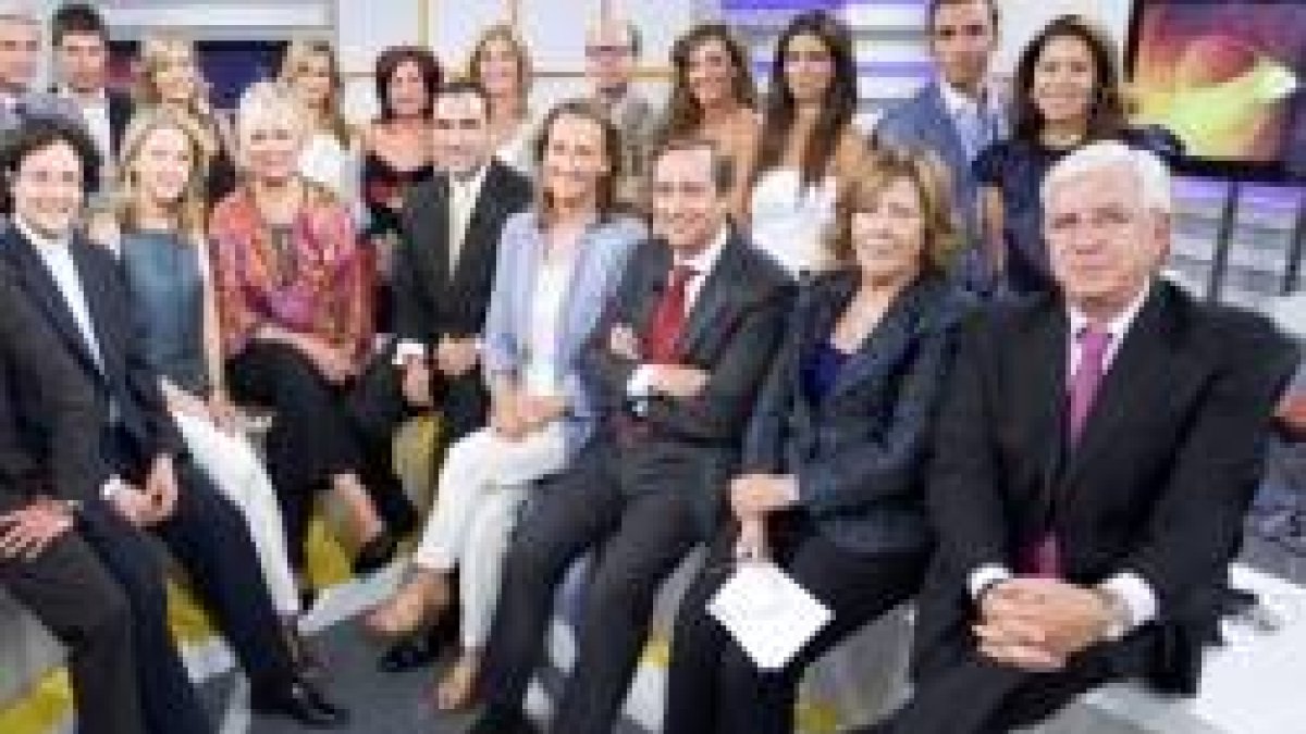 Profesionales de 13 TV - la cadena suele tener un 2 por ciento de audiencia, sin llegar casi nunca al 3