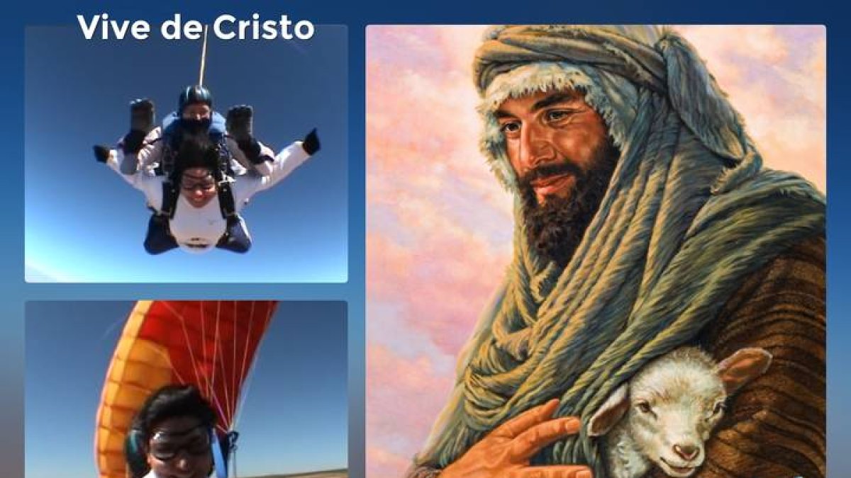 Hoy el reto del amor es saltar con Cristo.