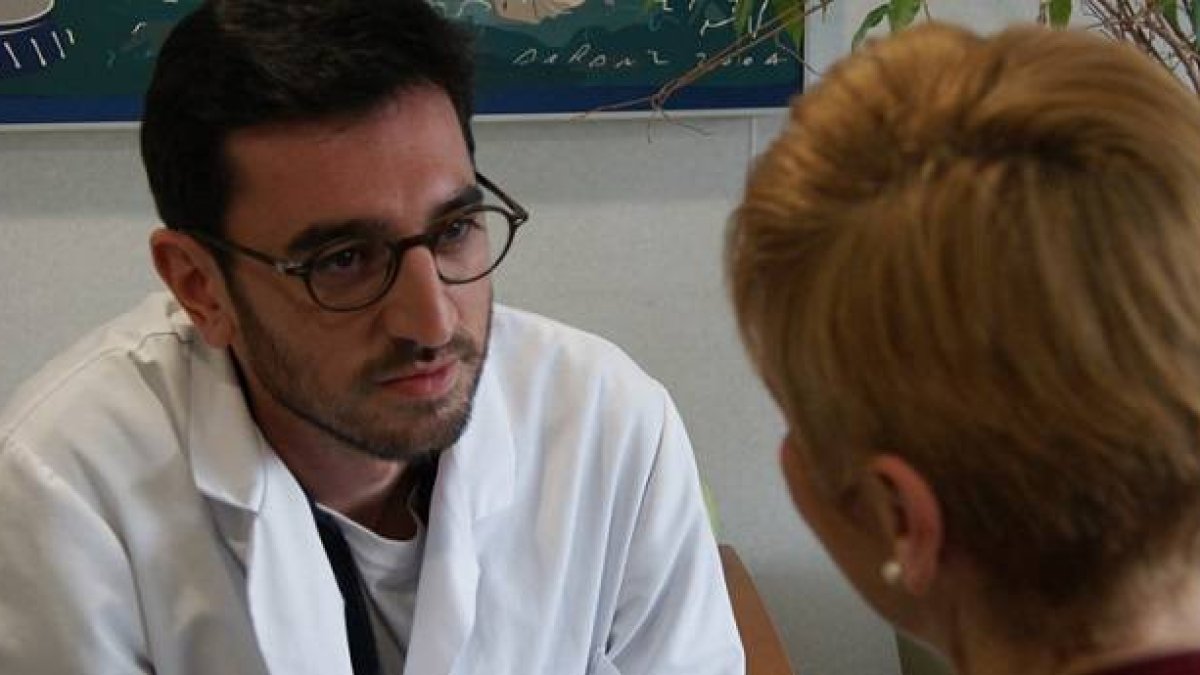 Alonso García de la Puente es psicólogo en el centro Laguna de Madrid