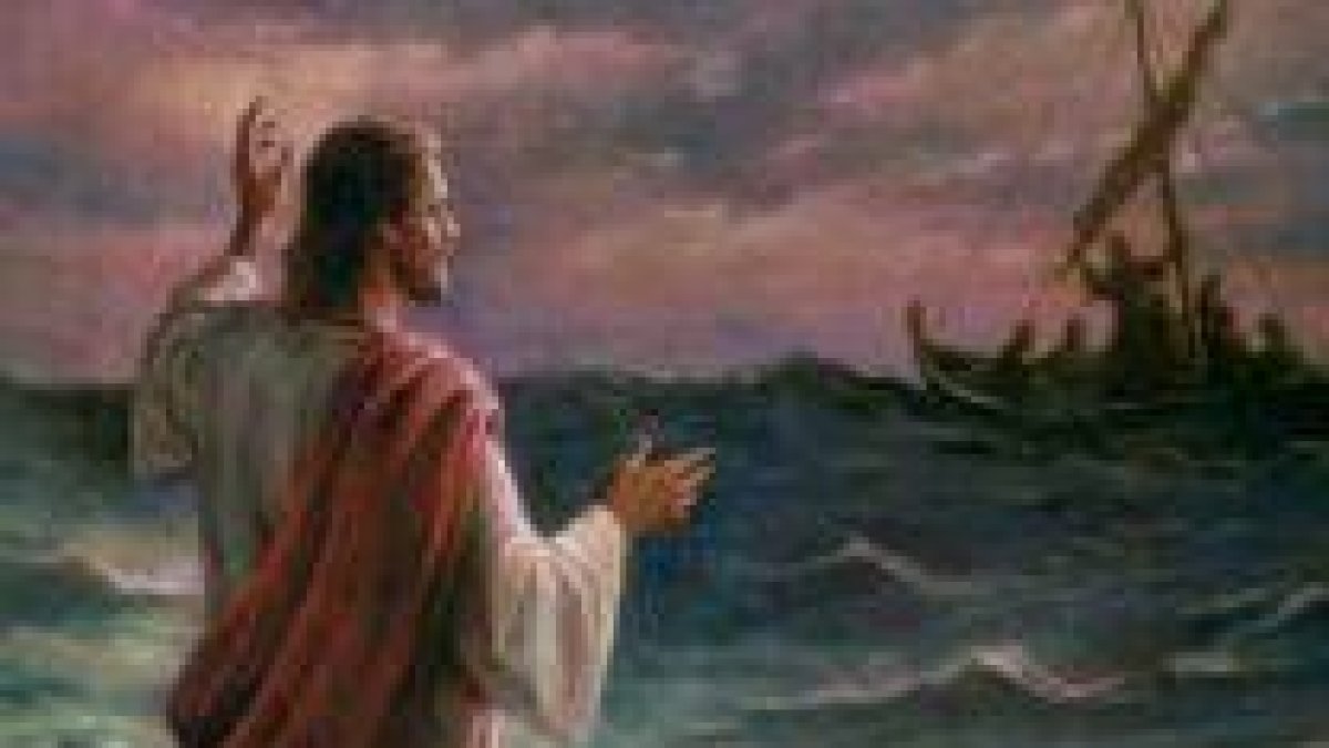 Soy yo, no tengáis miedo