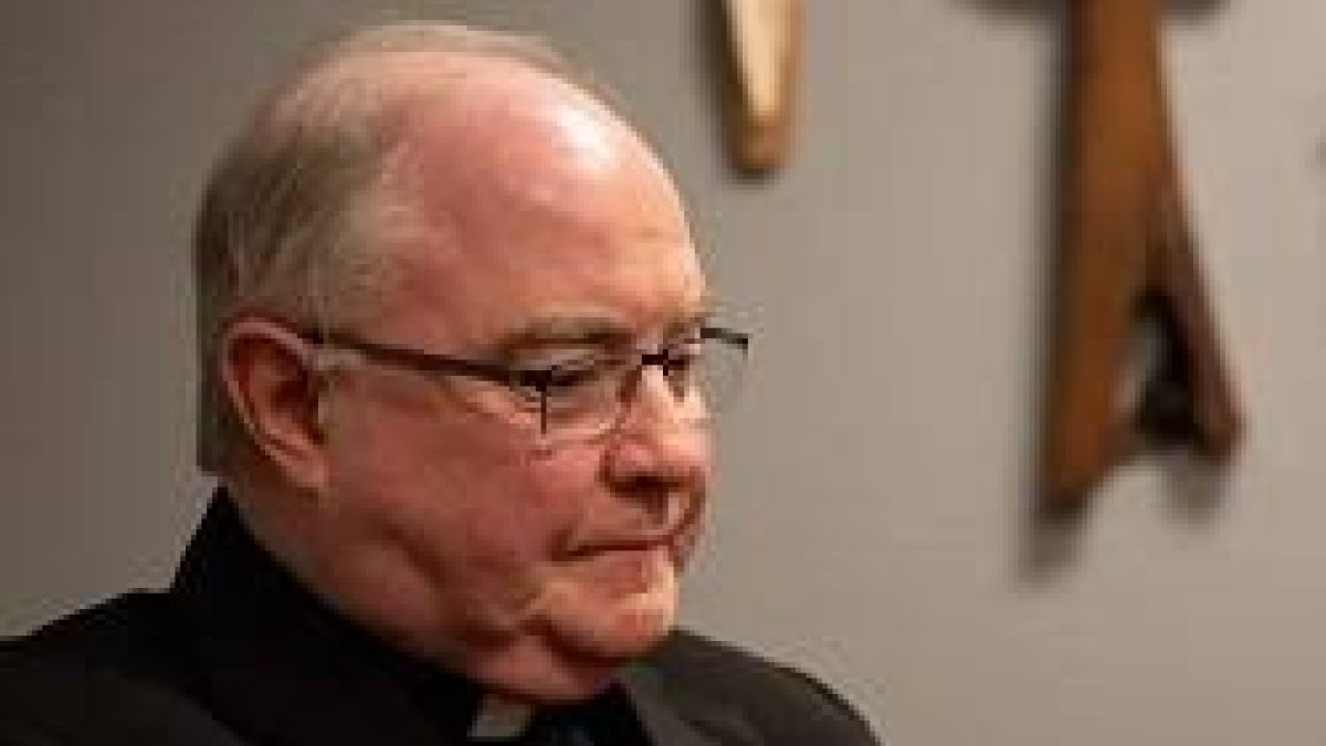 Michael Mulvey, obispo de Corpus Christi, a sus 70 años ha donado médula ósea a una paciente enferma