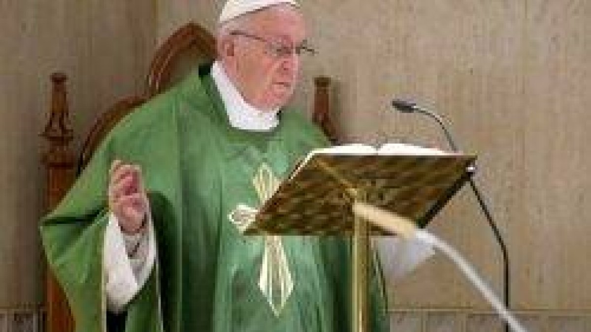 El Papa Francisco ha recordado que Jesús era muy duro con los pastores hipócritas de su época