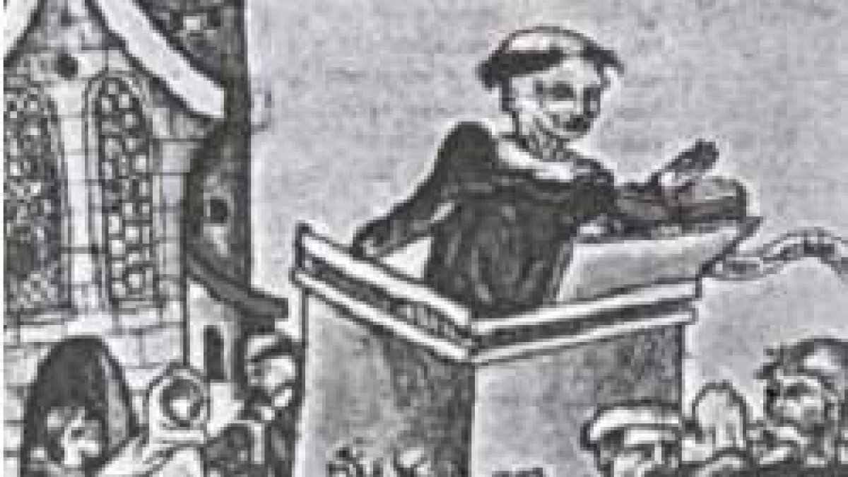 Beato Berthold de Regensburg.