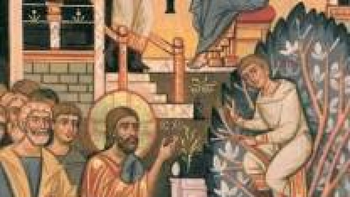 Lo recibió muy contento