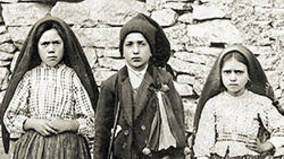 Los tres pastorcillos de Fátima
