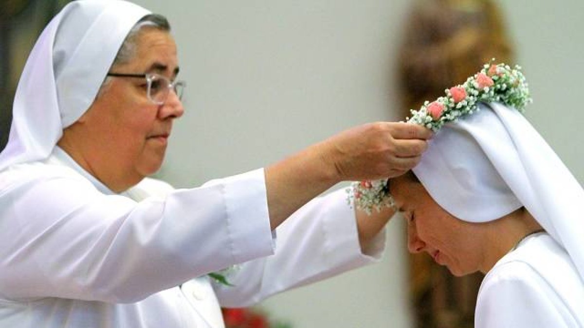 Sydney Moss, el día de su profesión religiosa perpetua como hermana salesiana que se celebró el mes pasado / Fotos de las Hermanas Salesianas