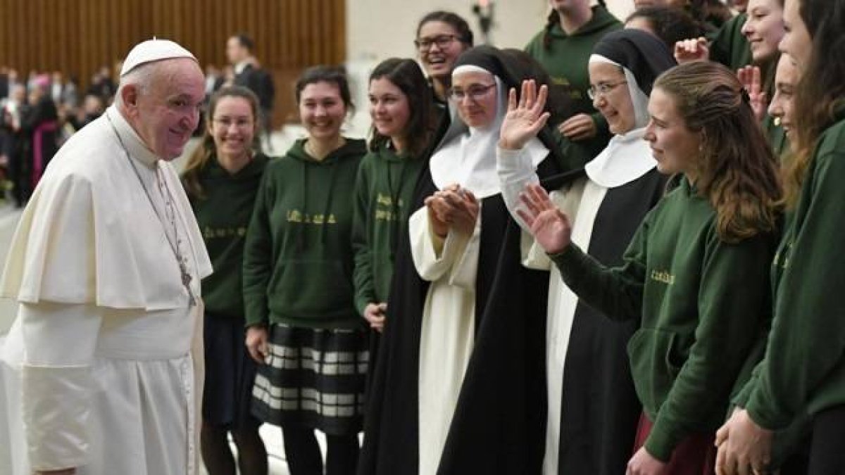 El Papa centró su catequesis en la bienaventuranzas / Fotos- Vatican Media