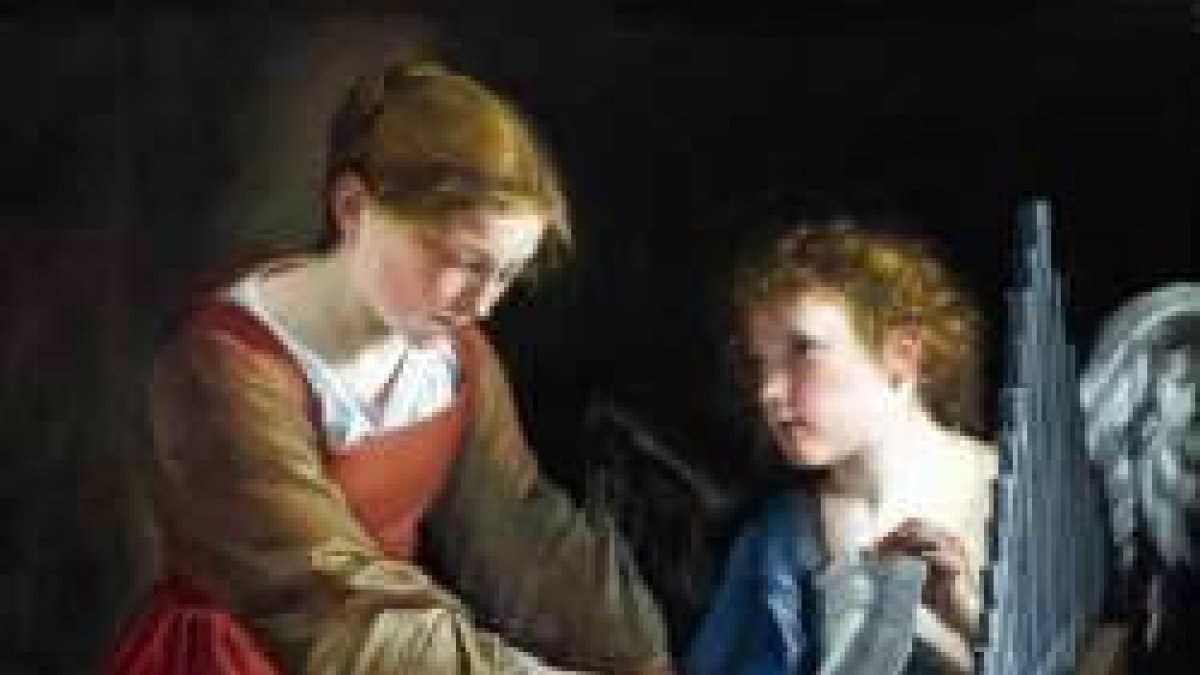 Estaba pendiente de sus labios