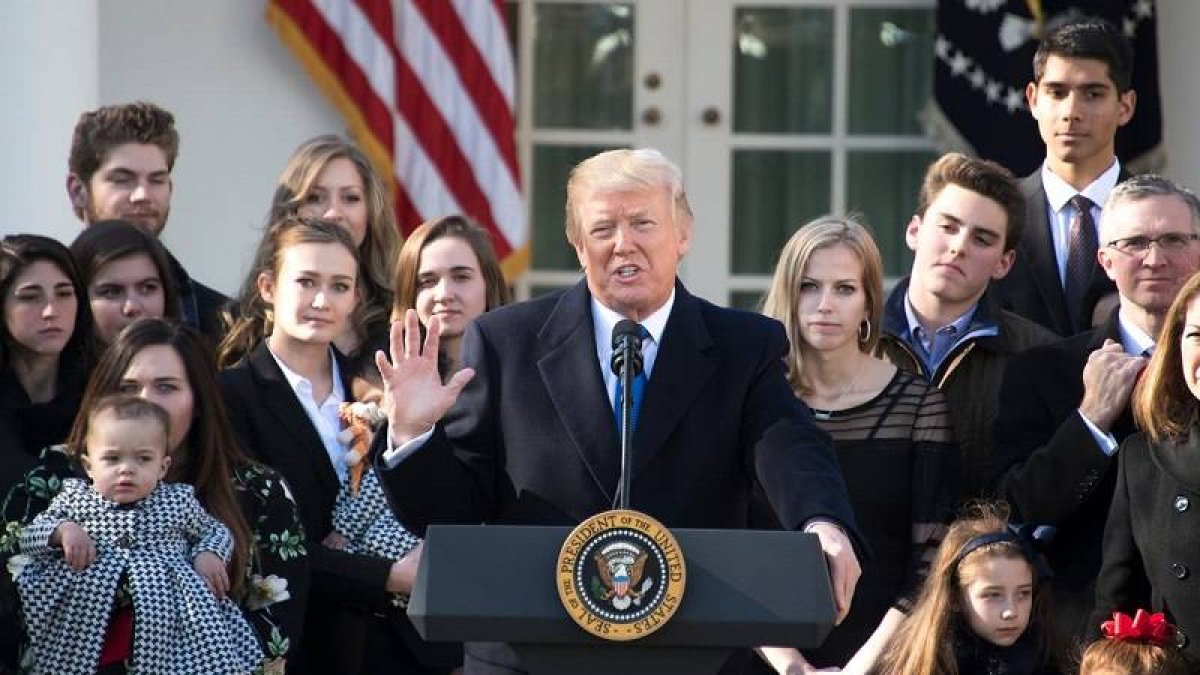 Donald Trump ha caracterizado su mandato por apostar por políticas provida