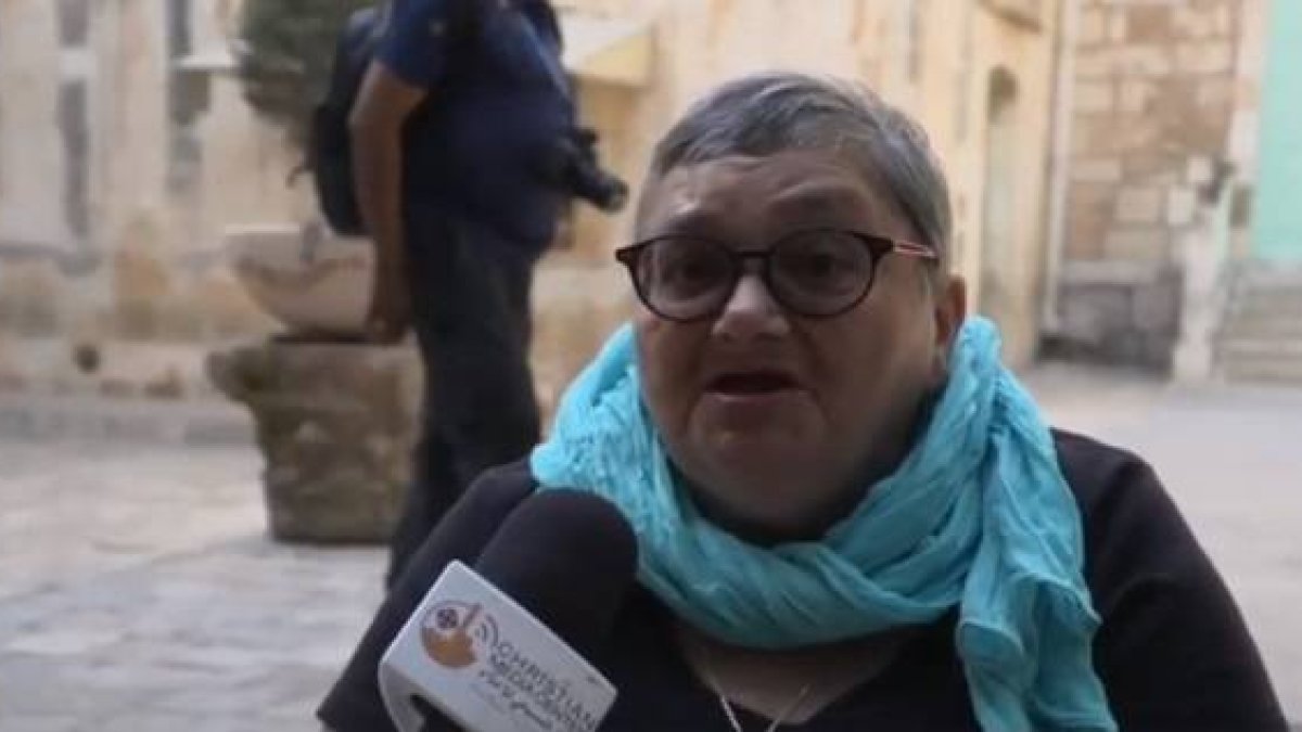 Brigitte estuvo tres años en la cárcel y cuenta su experiencia en Tierra Santa como peregrina