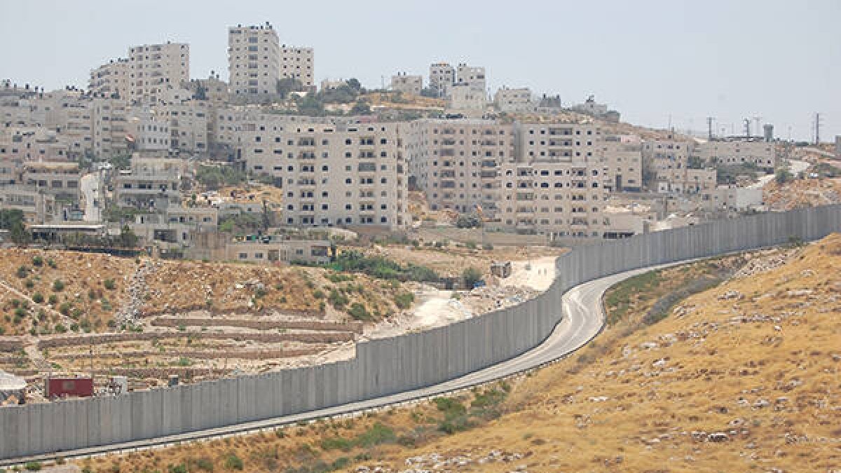 Muro levantado por Israel