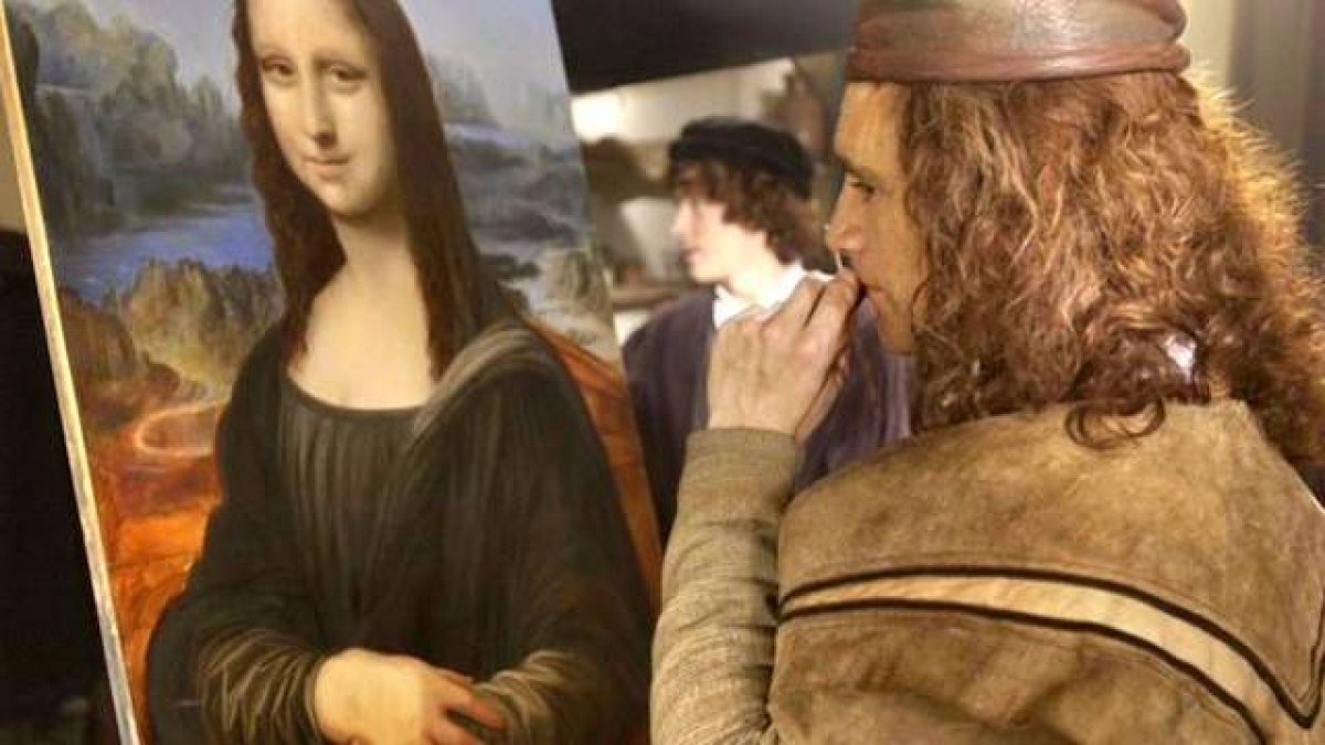 El actor británico Mark Rylance encarnó a Leonardo en la serie de la BBC de 2003.