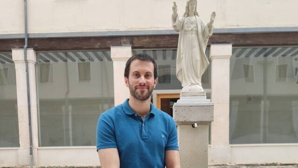 José Antonio, unos días antes de su ordenación diaconal.