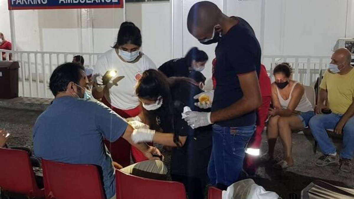 Desde el momento de la explosión Cáritas en Líbano está movilizando todos sus recursos para ayudar a los damnificados.