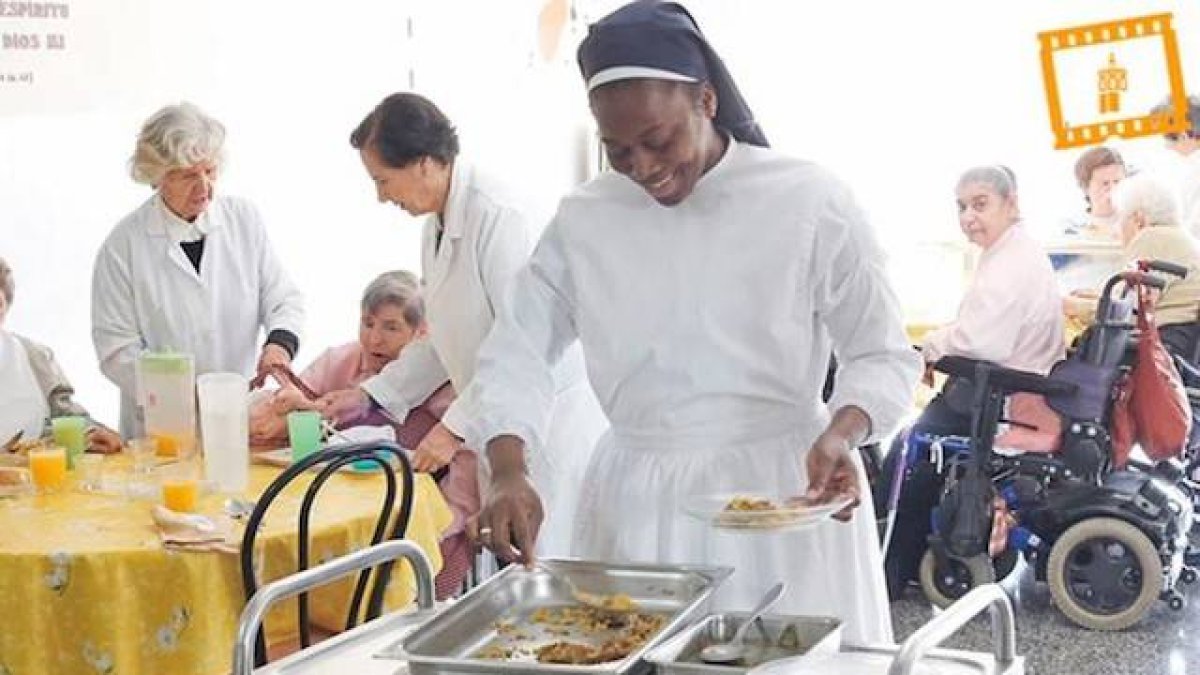 Imagen de archivo del Cottolengo de Algete: una atención amorosa y completa a personas a las que todos los demás descartan.