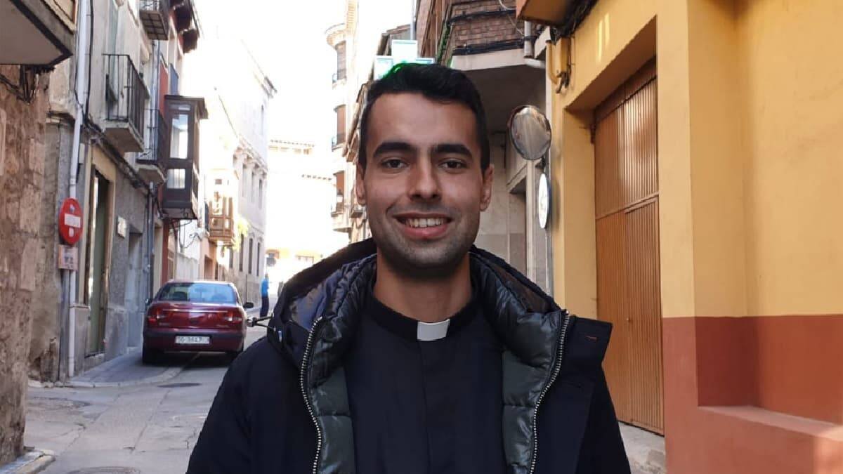 Álvaro Marín es el primer diácono ordenado en Segovia en diez años / Foto- Álvaro Marín