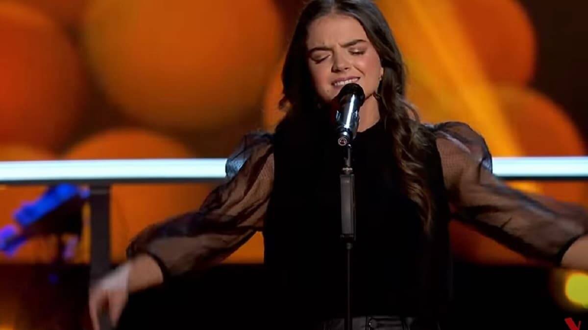 Teresa encandiló al jurado con su segunda interpretación en La Voz.