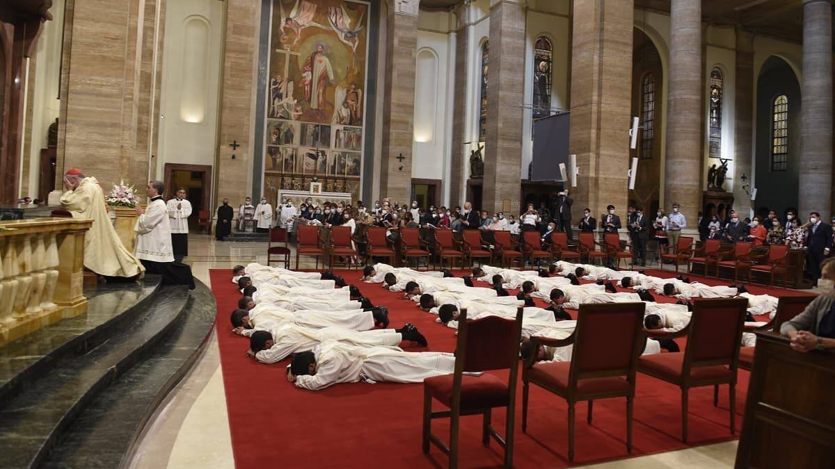 Las ordenaciones fuerpn presididas por el cardenal Pietro Parolin / Fotos- Opus Dei