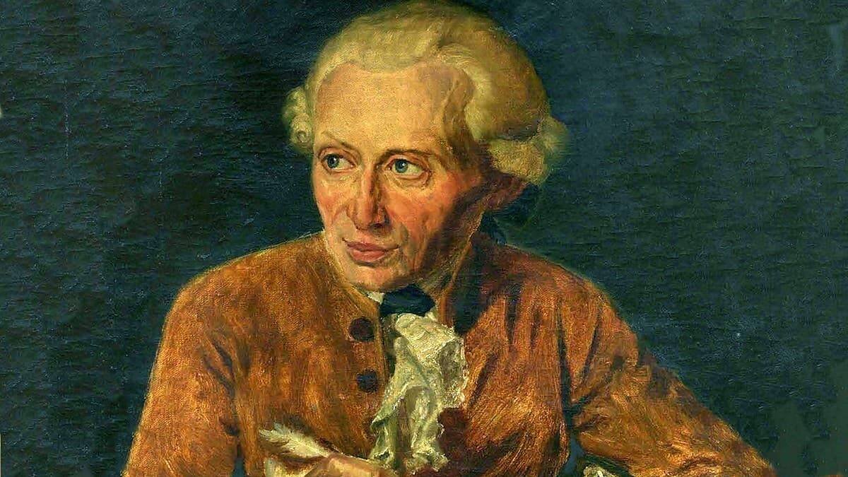 El mismo Immanuel Kant, padre de la moral autónoma moderna, rechazaba la eutanasia como contraria a la libertad. Imagen: retrato de Kant por Adolf von Heydeck (1787-1856).