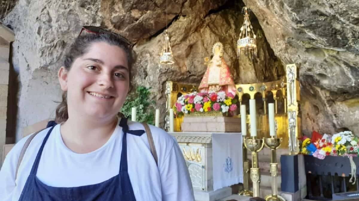 Ana ingresó en el convento de las clarisas de Cantalapiedra el pasado 4 de octubre