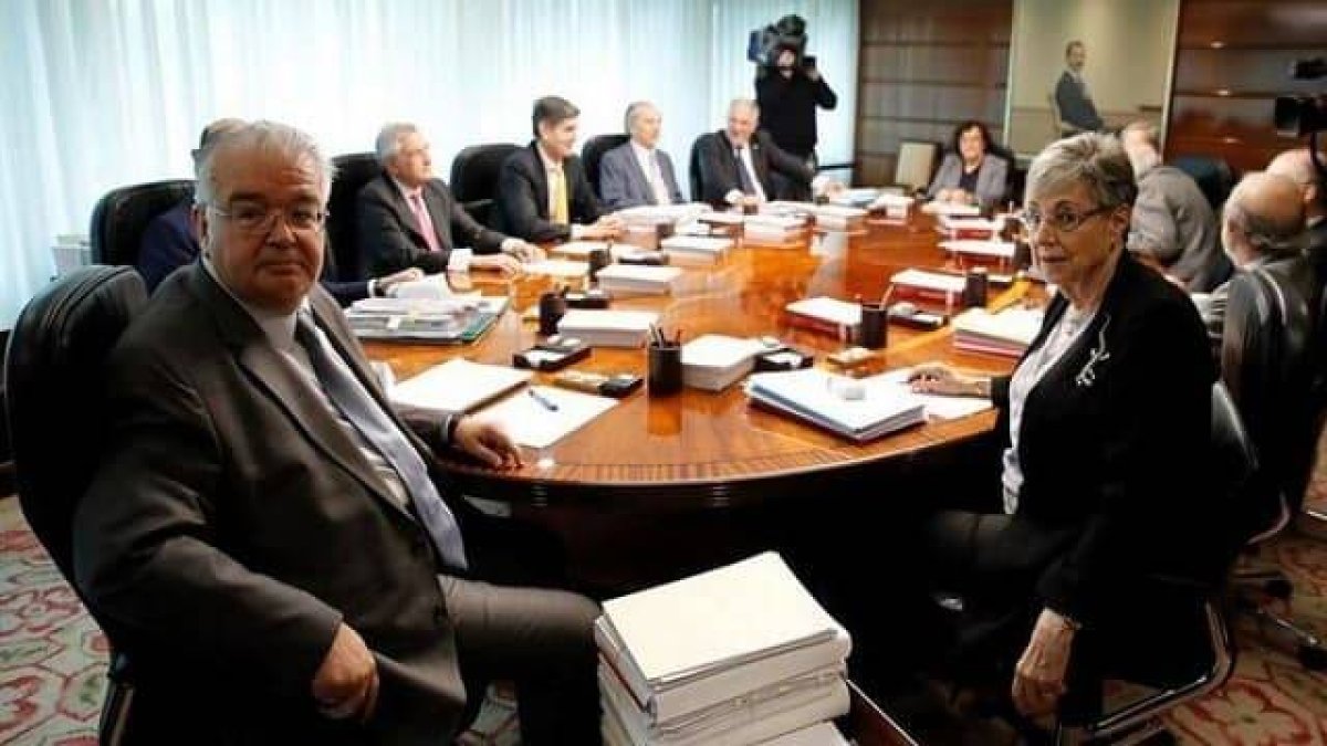 Pleno del Tribunal Constitucional con su actual composición / EFE