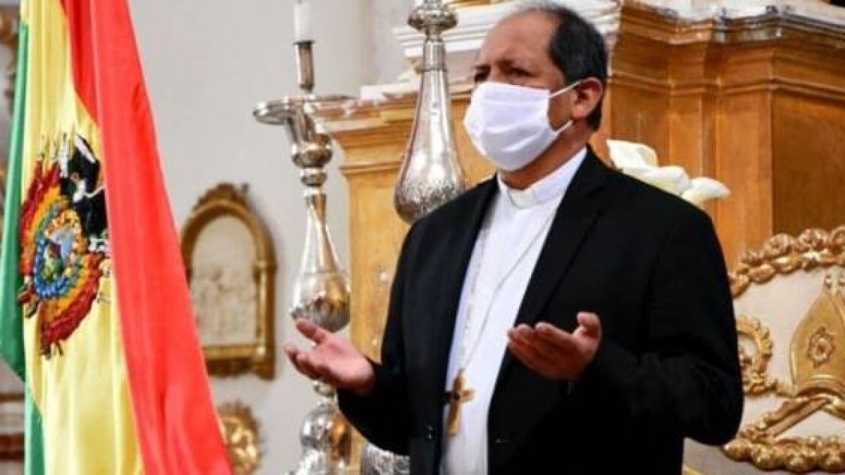 Ricardo Centellas, obispo de Potosí desde 2009, es el presidente de la Conferencia Episcopal Boliviana