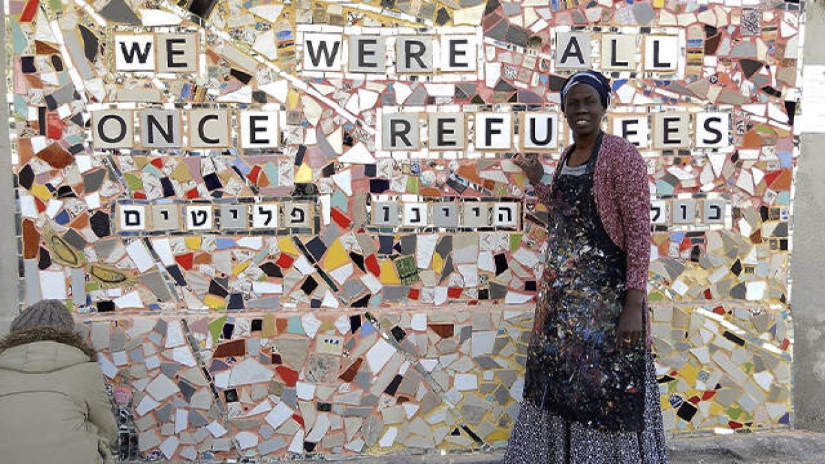 Hogar para refugiados en Tel Aviv, Israel, con la financiación de Manos Unidas