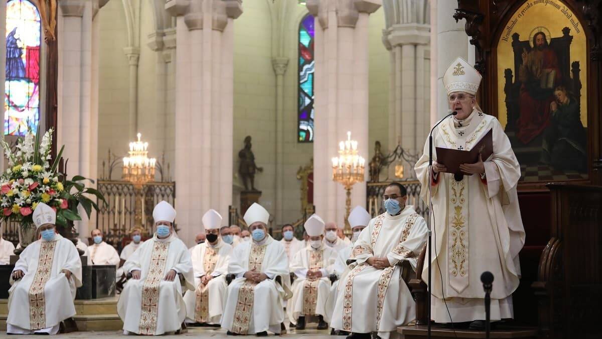 El cardenal Osoro presidió una atípica celebración de la Virgen de la Almudena / Fotos- Arzobispado de Madrid