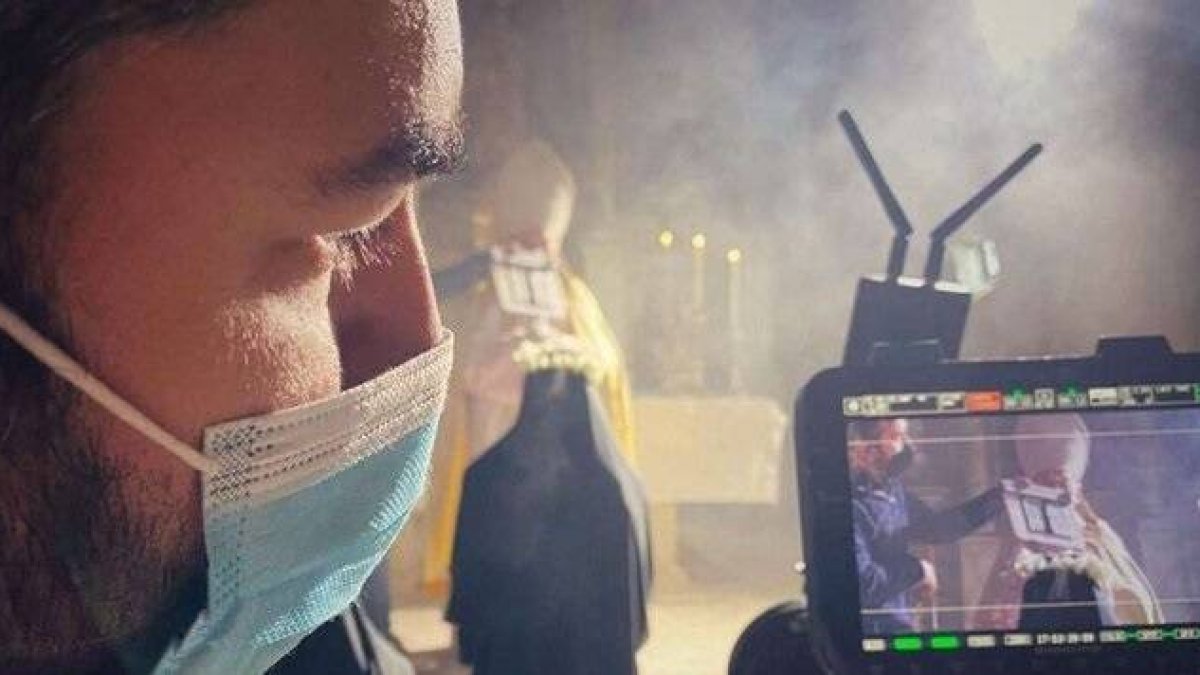 Imagen de uno de los últimos rodajes realizado por el equipo de Goya Producciones