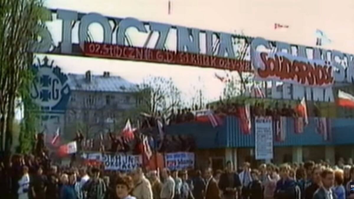 La rebelión del sindicato Solidaridad (Solidarnosc) en los Astilleros Lenin de Gdansk (Danzig) fue el principio del fin del comunismo.