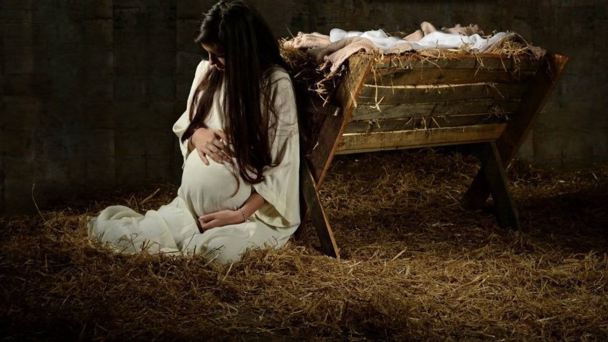 En esta explicación mariana se dice que la placenta de María fue el primer sagrario, ya que albergó al Redentor.