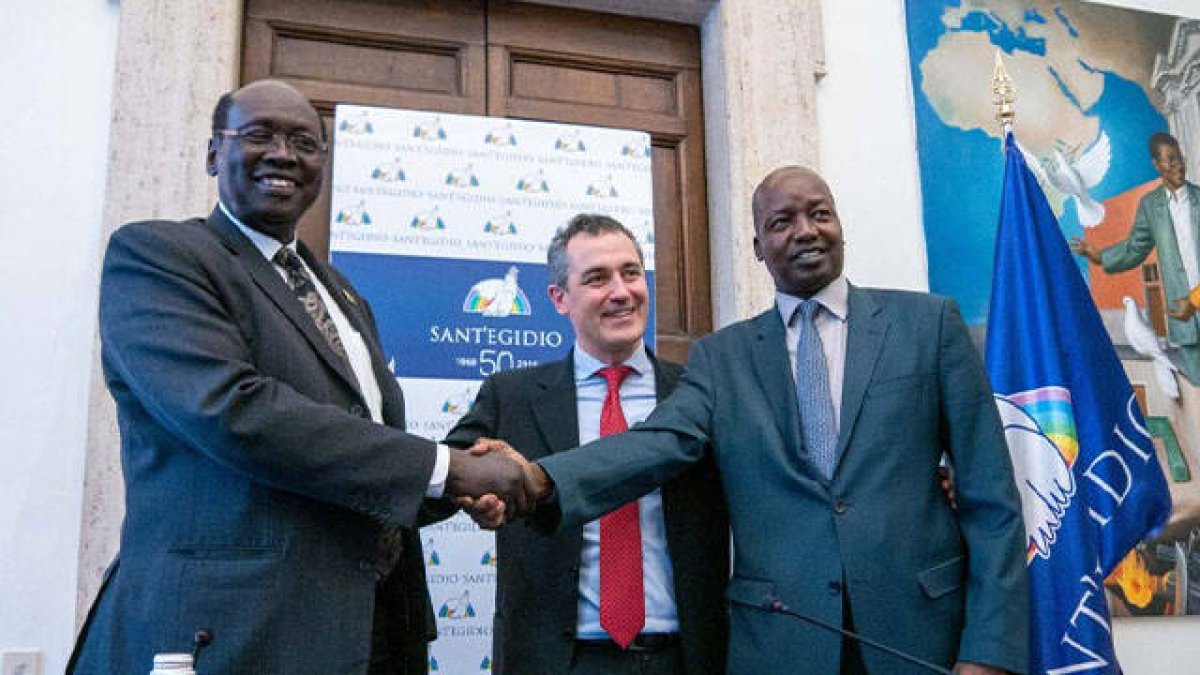 La paz en Sudán del Sur se acerca después de los grupos de oposición acepten el alto el fuego